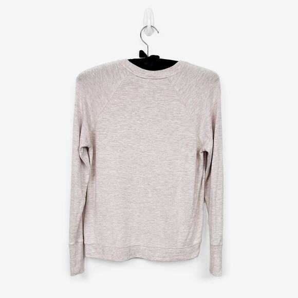 Athleta Criss Cross Sweatshirt Small Petite Modal Soft Athleisure Active Lounge - Picture 2 of 3